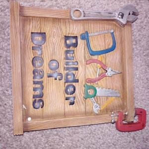 Builder of Dreams Wall Decor 🎁 Idea For Dad!